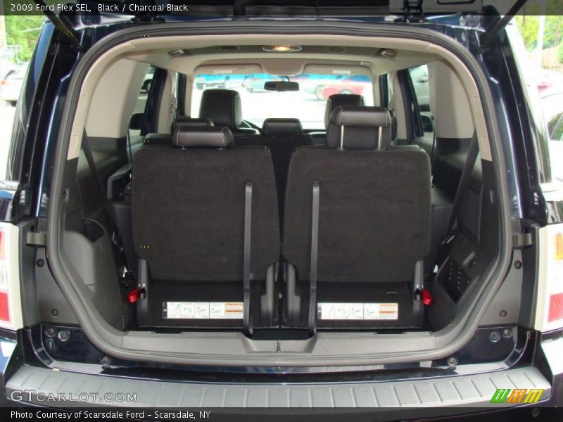 Black / Charcoal Black 2009 Ford Flex SEL