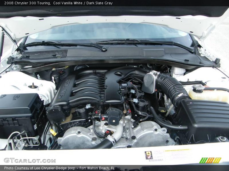 Cool Vanilla White / Dark Slate Gray 2008 Chrysler 300 Touring