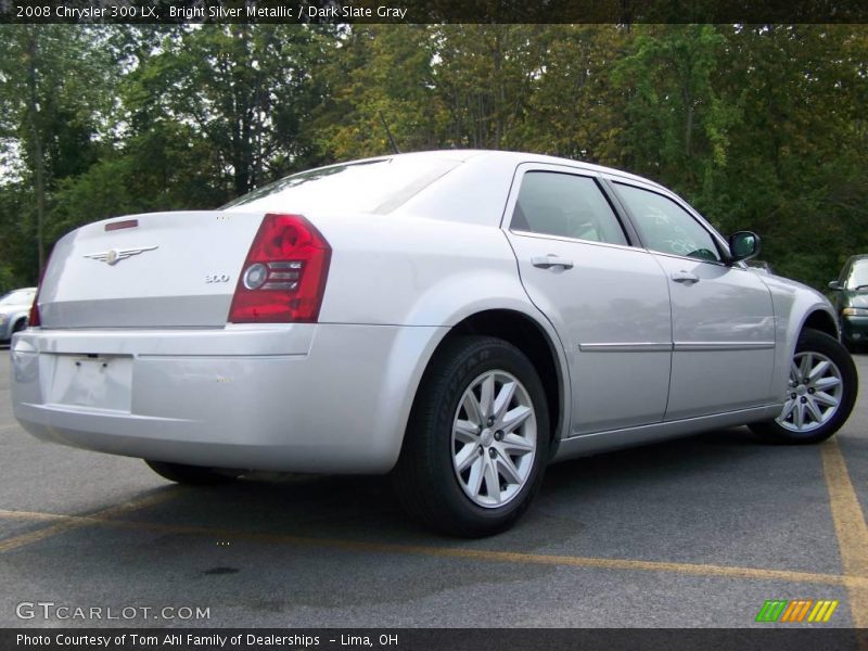 Bright Silver Metallic / Dark Slate Gray 2008 Chrysler 300 LX