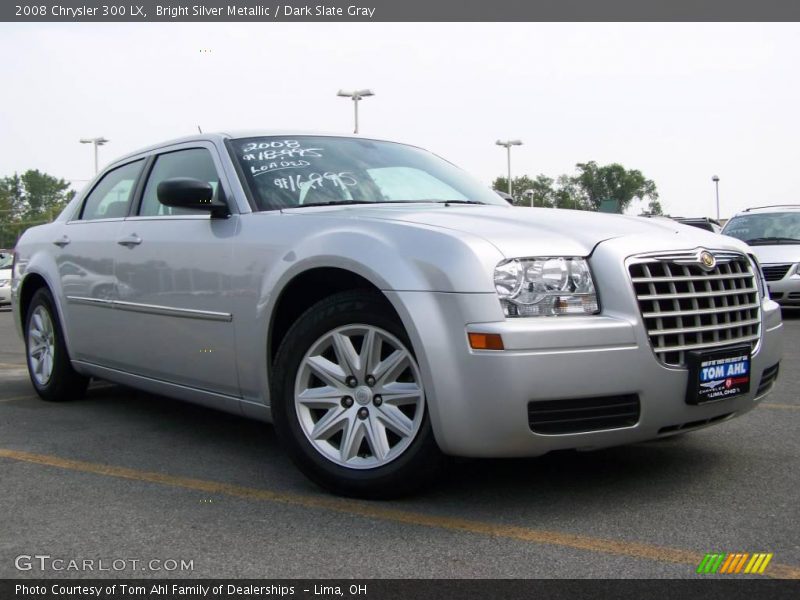Bright Silver Metallic / Dark Slate Gray 2008 Chrysler 300 LX