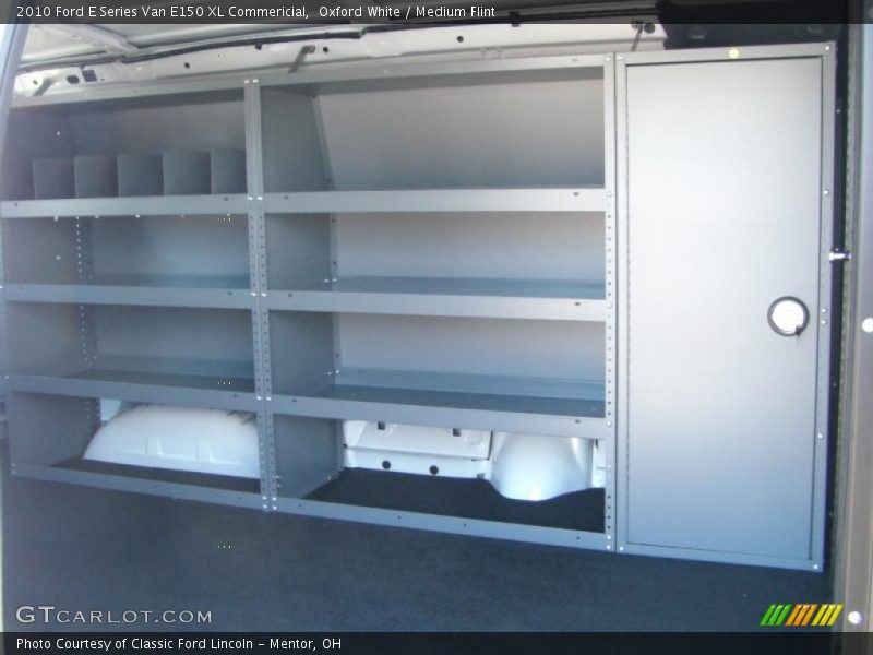 Oxford White / Medium Flint 2010 Ford E Series Van E150 XL Commericial