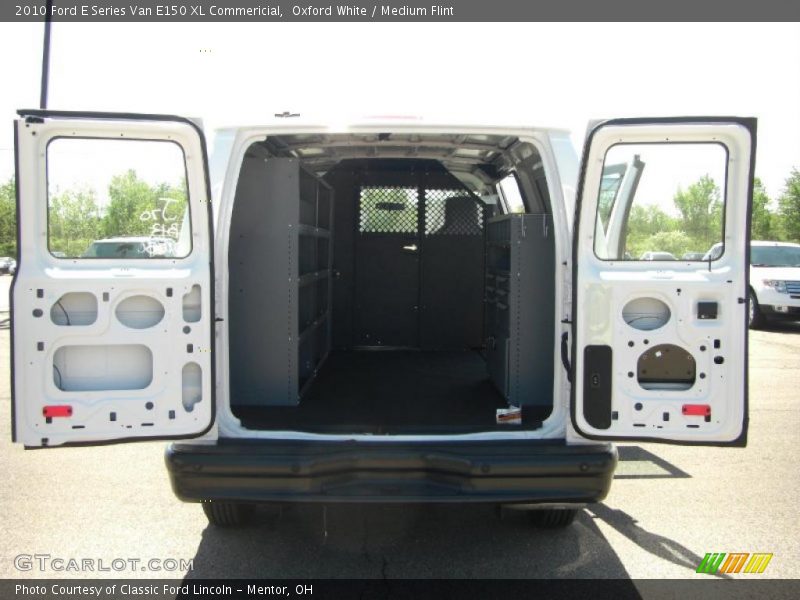 Oxford White / Medium Flint 2010 Ford E Series Van E150 XL Commericial