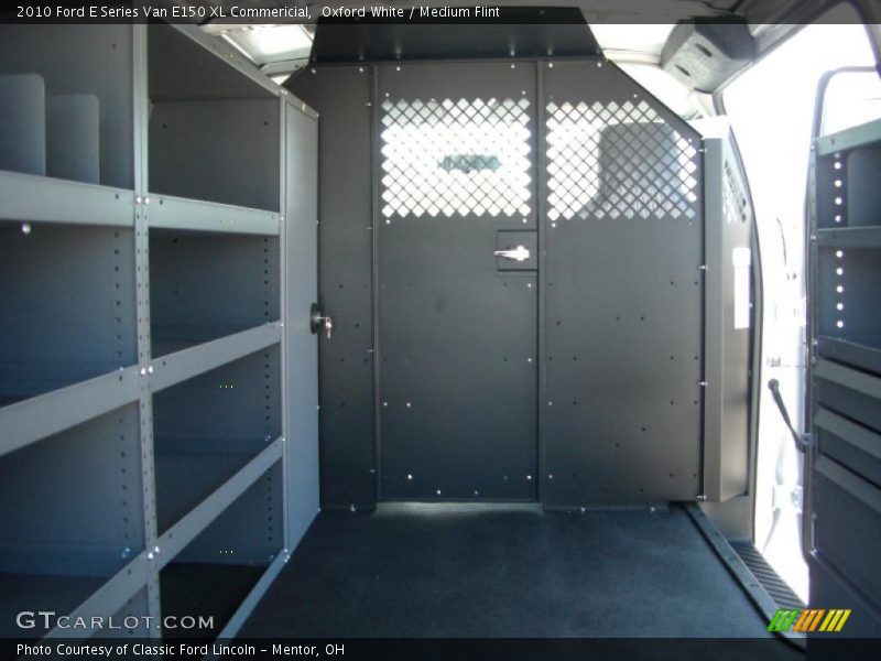Oxford White / Medium Flint 2010 Ford E Series Van E150 XL Commericial