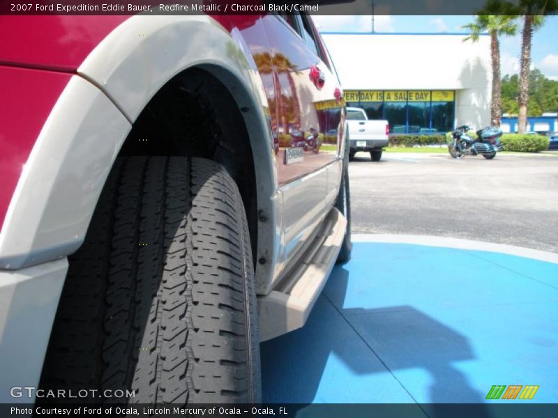 Redfire Metallic / Charcoal Black/Camel 2007 Ford Expedition Eddie Bauer