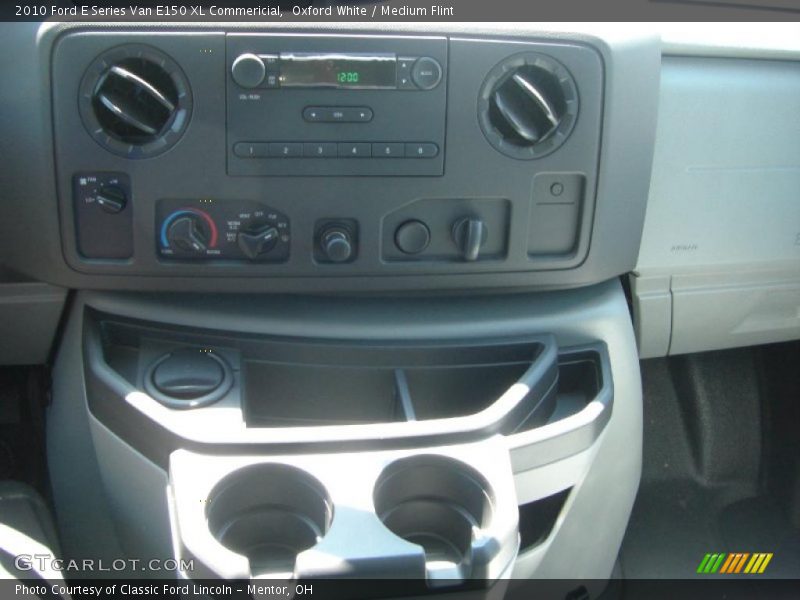 Oxford White / Medium Flint 2010 Ford E Series Van E150 XL Commericial
