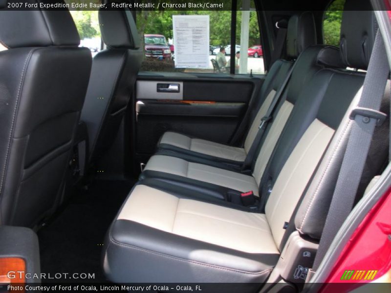 Redfire Metallic / Charcoal Black/Camel 2007 Ford Expedition Eddie Bauer