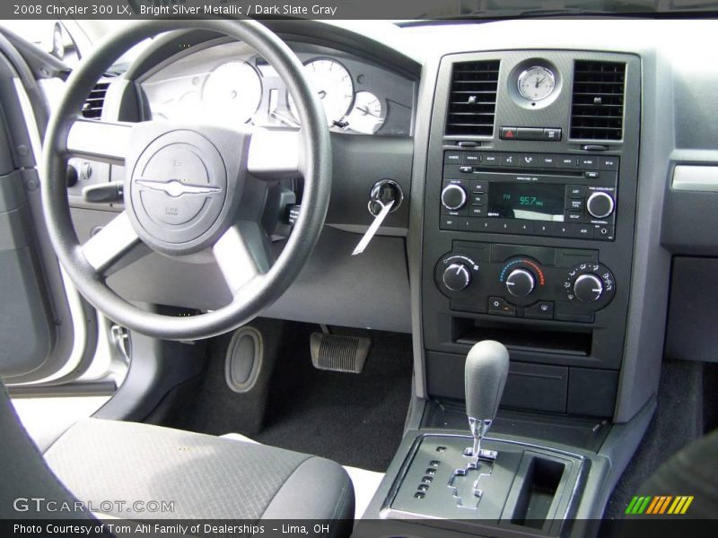 Bright Silver Metallic / Dark Slate Gray 2008 Chrysler 300 LX