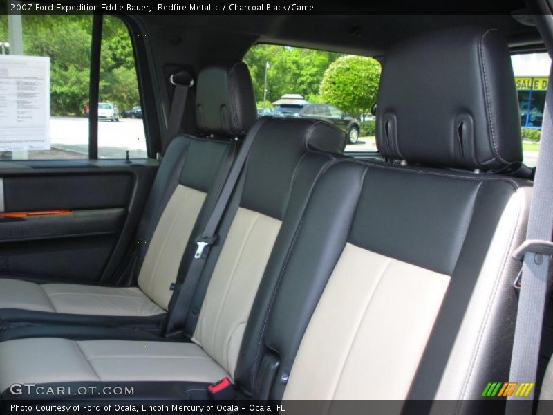 Redfire Metallic / Charcoal Black/Camel 2007 Ford Expedition Eddie Bauer