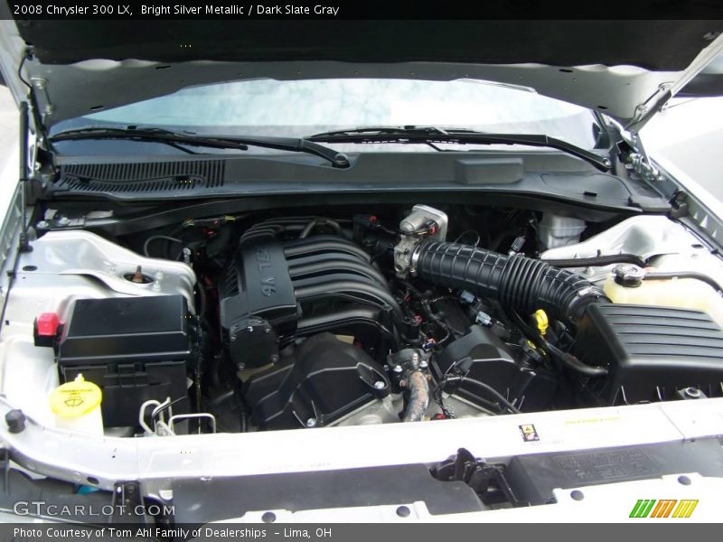 Bright Silver Metallic / Dark Slate Gray 2008 Chrysler 300 LX