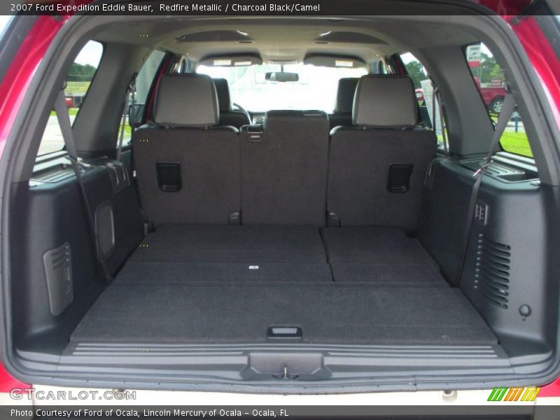 Redfire Metallic / Charcoal Black/Camel 2007 Ford Expedition Eddie Bauer