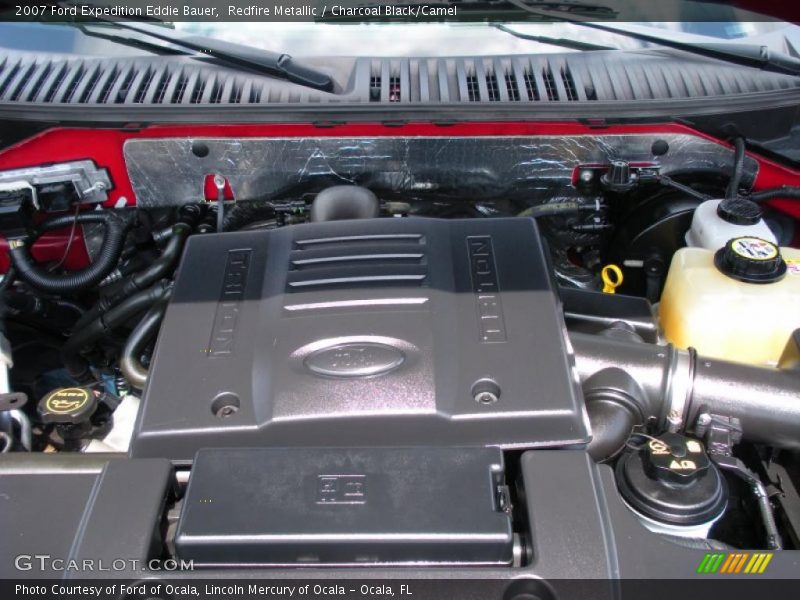 Redfire Metallic / Charcoal Black/Camel 2007 Ford Expedition Eddie Bauer