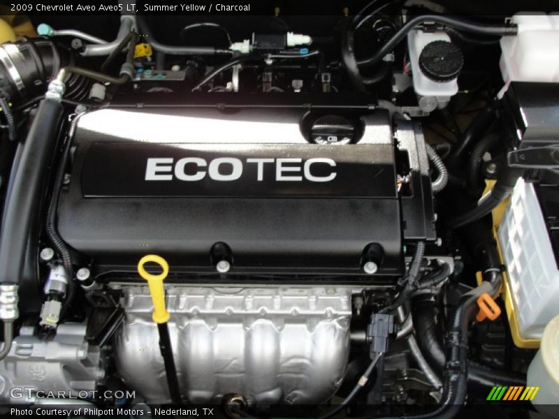 Summer Yellow / Charcoal 2009 Chevrolet Aveo Aveo5 LT