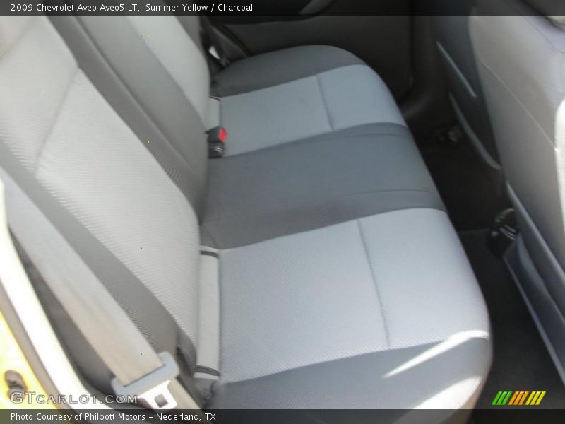 Summer Yellow / Charcoal 2009 Chevrolet Aveo Aveo5 LT