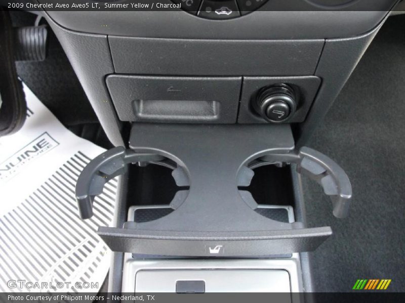 Summer Yellow / Charcoal 2009 Chevrolet Aveo Aveo5 LT