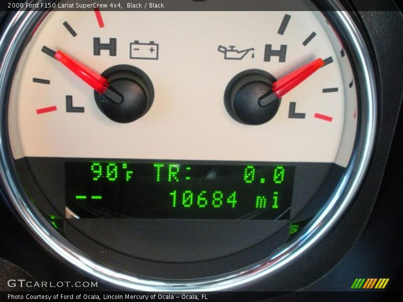 Black / Black 2008 Ford F150 Lariat SuperCrew 4x4