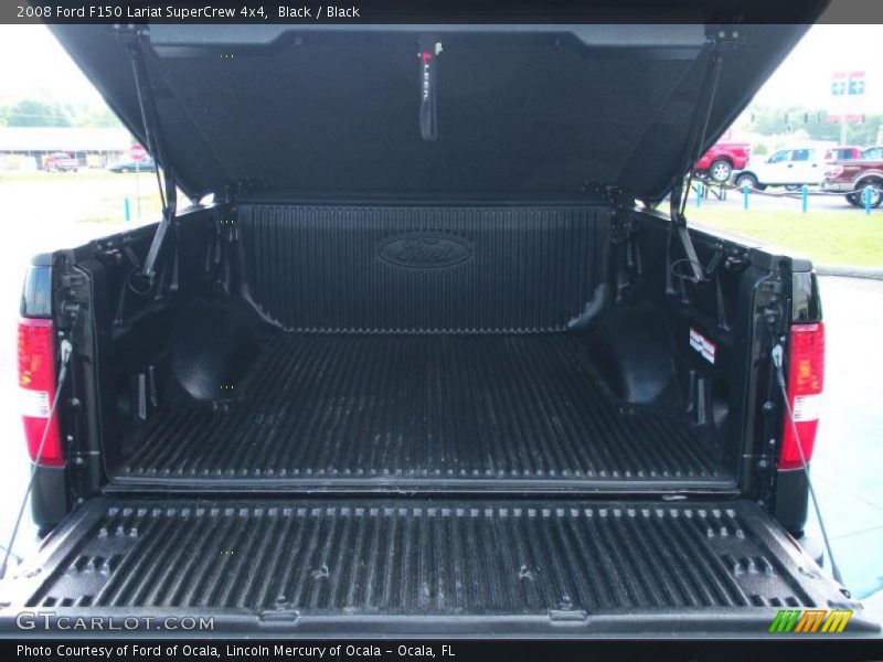 Black / Black 2008 Ford F150 Lariat SuperCrew 4x4