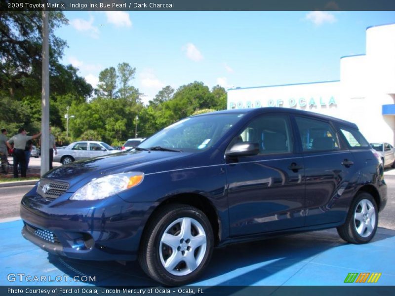 Indigo Ink Bue Pearl / Dark Charcoal 2008 Toyota Matrix