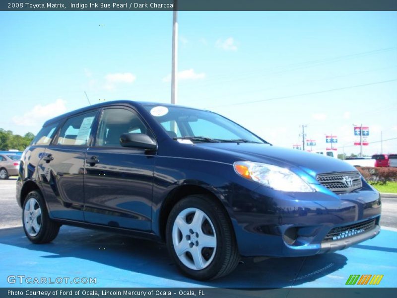 Indigo Ink Bue Pearl / Dark Charcoal 2008 Toyota Matrix