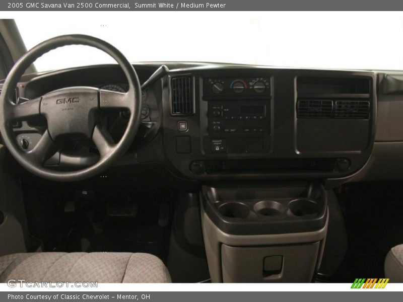 Summit White / Medium Pewter 2005 GMC Savana Van 2500 Commercial
