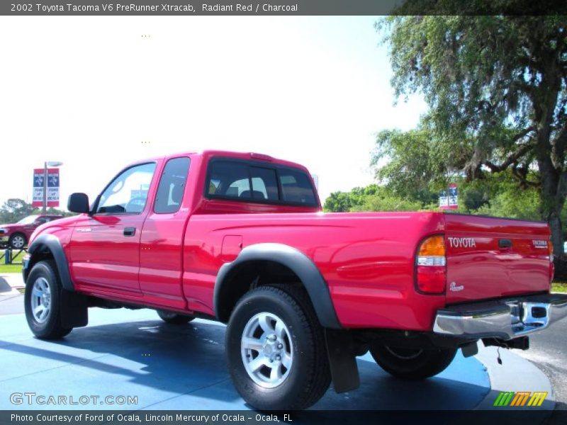 Radiant Red / Charcoal 2002 Toyota Tacoma V6 PreRunner Xtracab