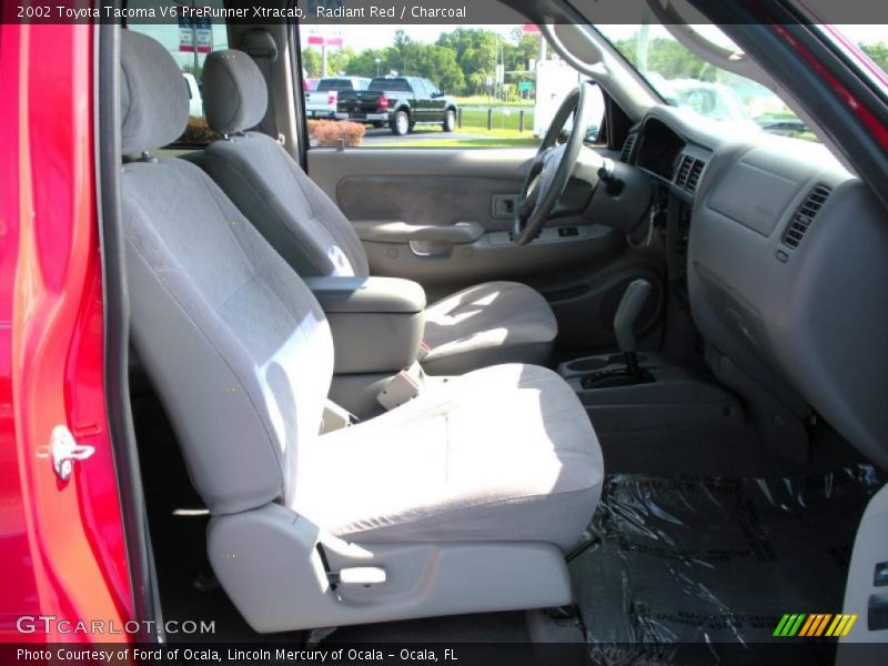 Radiant Red / Charcoal 2002 Toyota Tacoma V6 PreRunner Xtracab