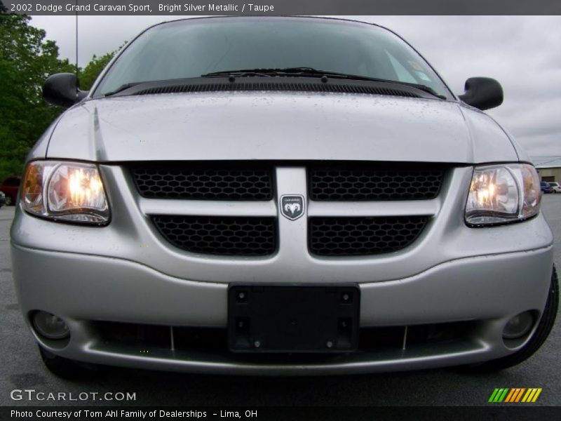 Bright Silver Metallic / Taupe 2002 Dodge Grand Caravan Sport