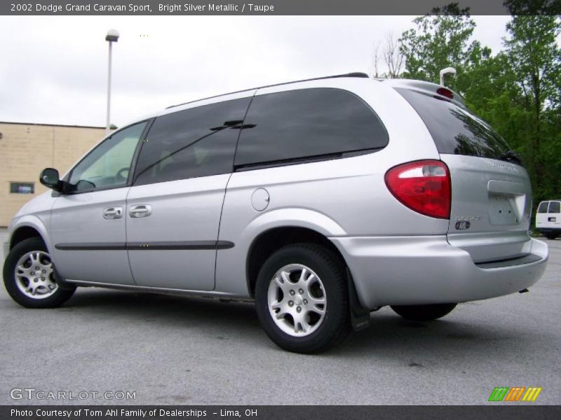 Bright Silver Metallic / Taupe 2002 Dodge Grand Caravan Sport