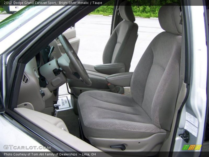 Bright Silver Metallic / Taupe 2002 Dodge Grand Caravan Sport