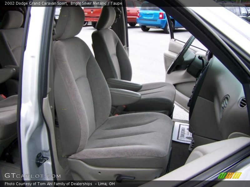 Bright Silver Metallic / Taupe 2002 Dodge Grand Caravan Sport