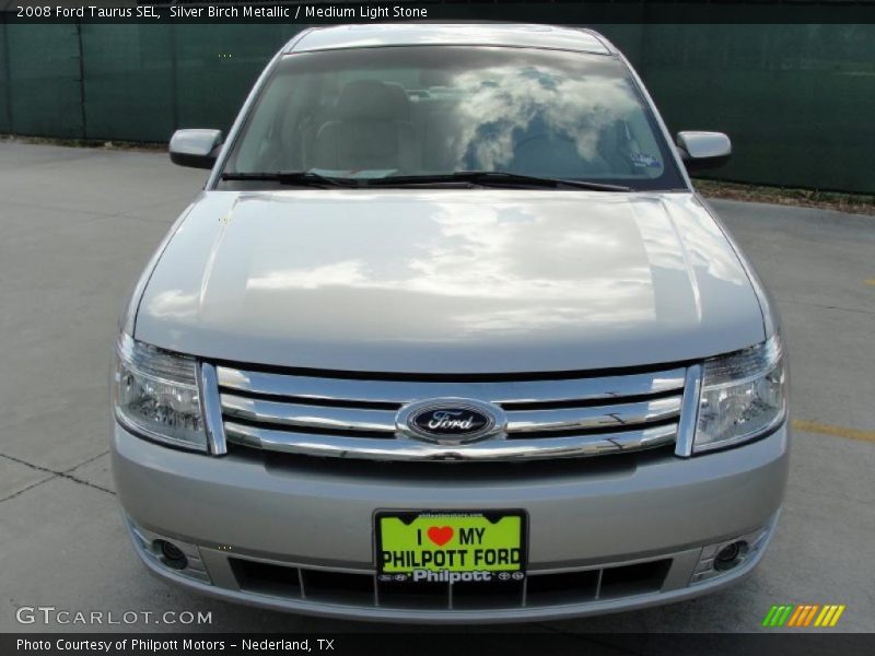 Silver Birch Metallic / Medium Light Stone 2008 Ford Taurus SEL