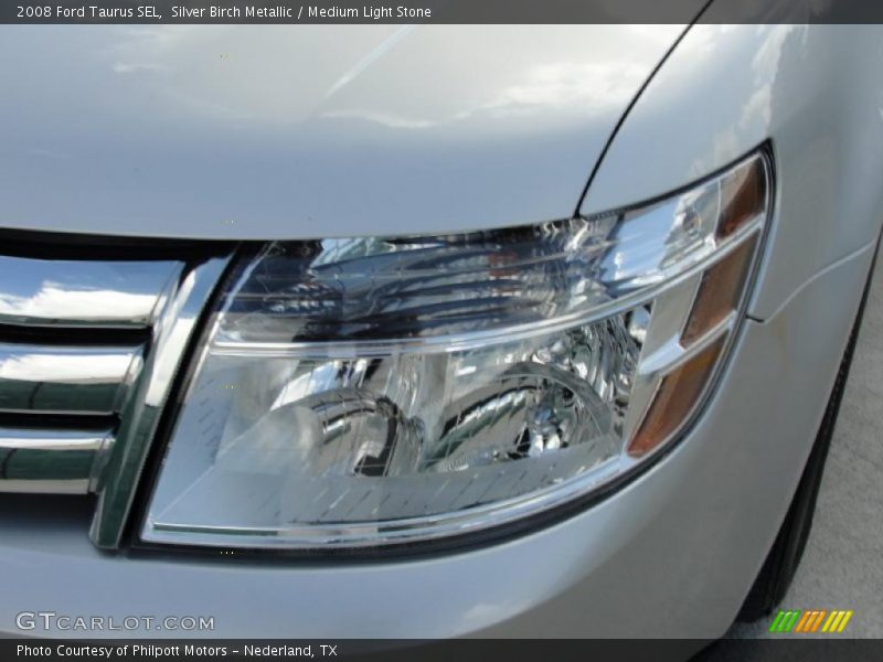 Silver Birch Metallic / Medium Light Stone 2008 Ford Taurus SEL