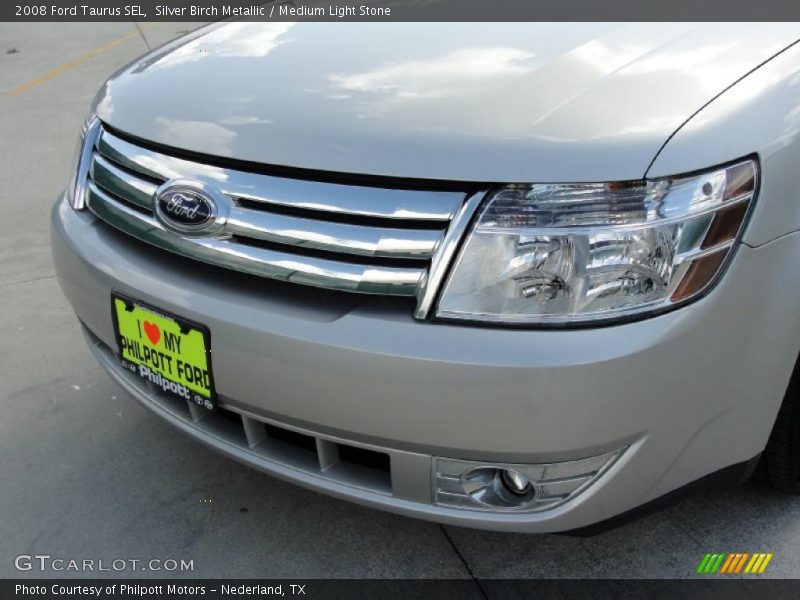 Silver Birch Metallic / Medium Light Stone 2008 Ford Taurus SEL