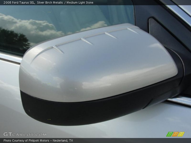 Silver Birch Metallic / Medium Light Stone 2008 Ford Taurus SEL