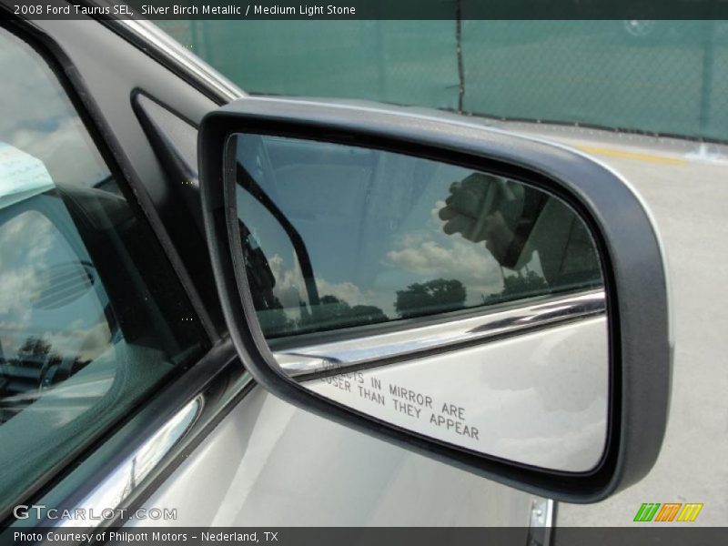 Silver Birch Metallic / Medium Light Stone 2008 Ford Taurus SEL