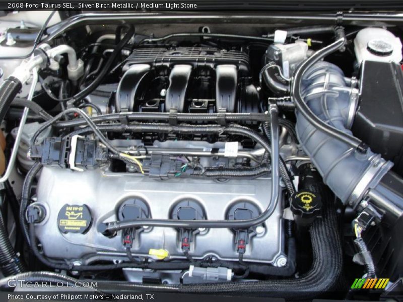 Silver Birch Metallic / Medium Light Stone 2008 Ford Taurus SEL