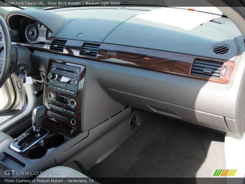 Silver Birch Metallic / Medium Light Stone 2008 Ford Taurus SEL