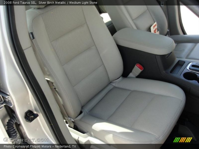 Silver Birch Metallic / Medium Light Stone 2008 Ford Taurus SEL