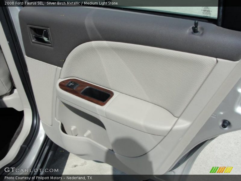 Silver Birch Metallic / Medium Light Stone 2008 Ford Taurus SEL