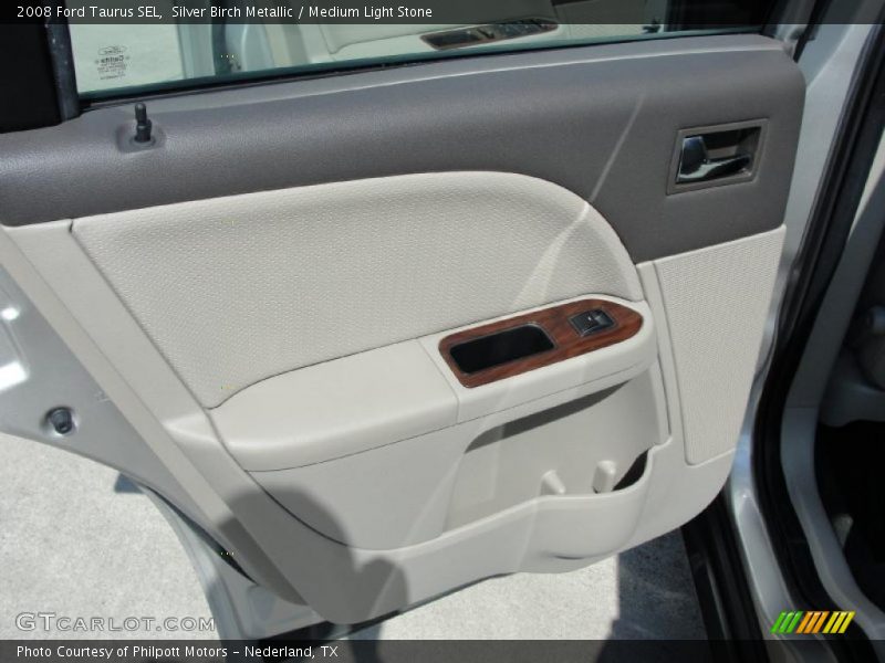 Silver Birch Metallic / Medium Light Stone 2008 Ford Taurus SEL