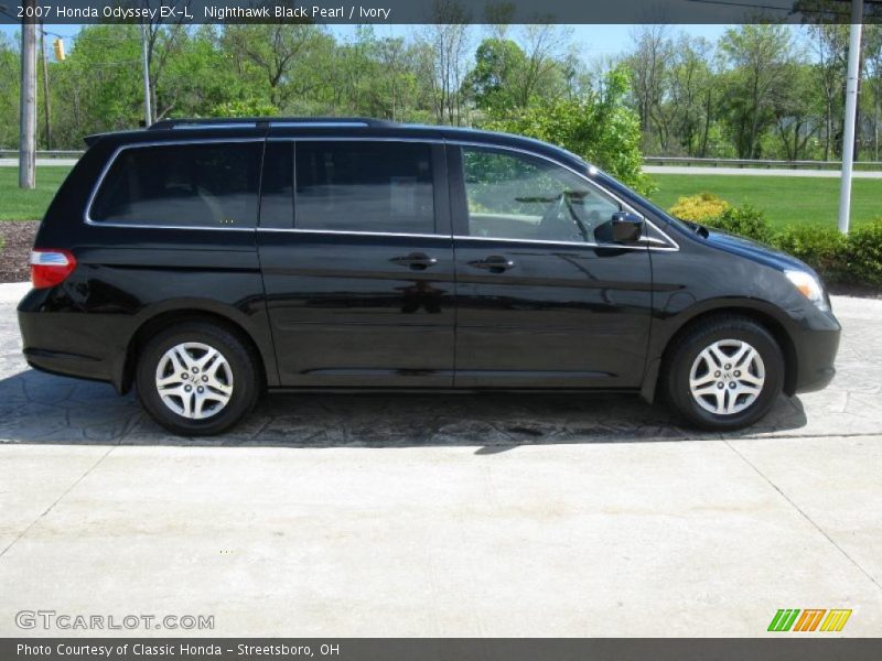 Nighthawk Black Pearl / Ivory 2007 Honda Odyssey EX-L