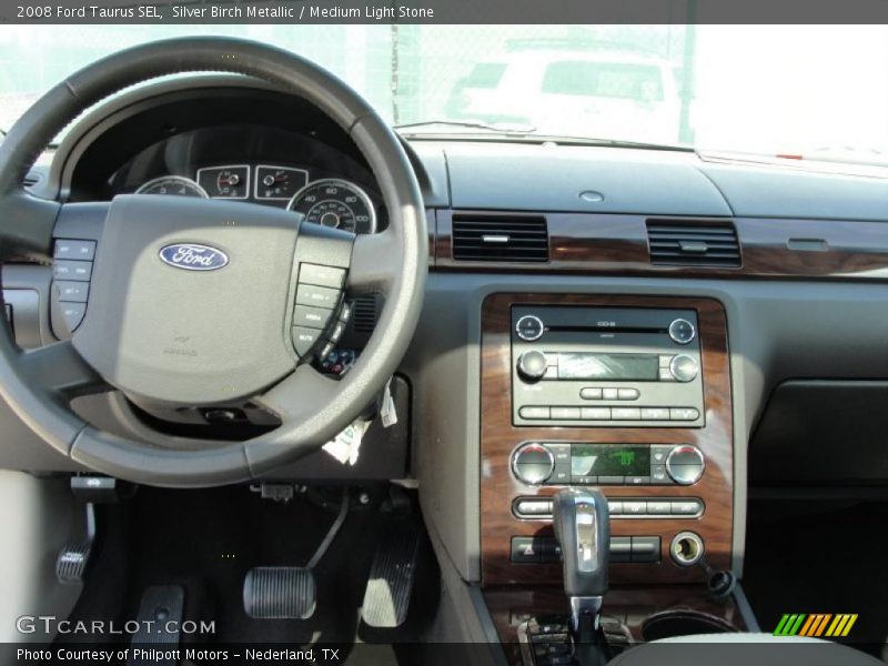 Silver Birch Metallic / Medium Light Stone 2008 Ford Taurus SEL