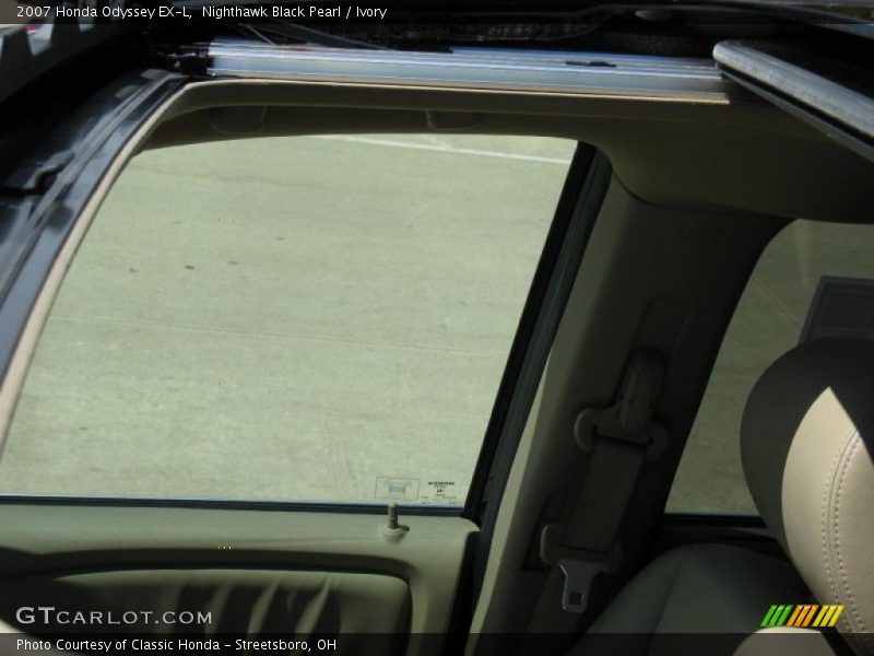 Nighthawk Black Pearl / Ivory 2007 Honda Odyssey EX-L