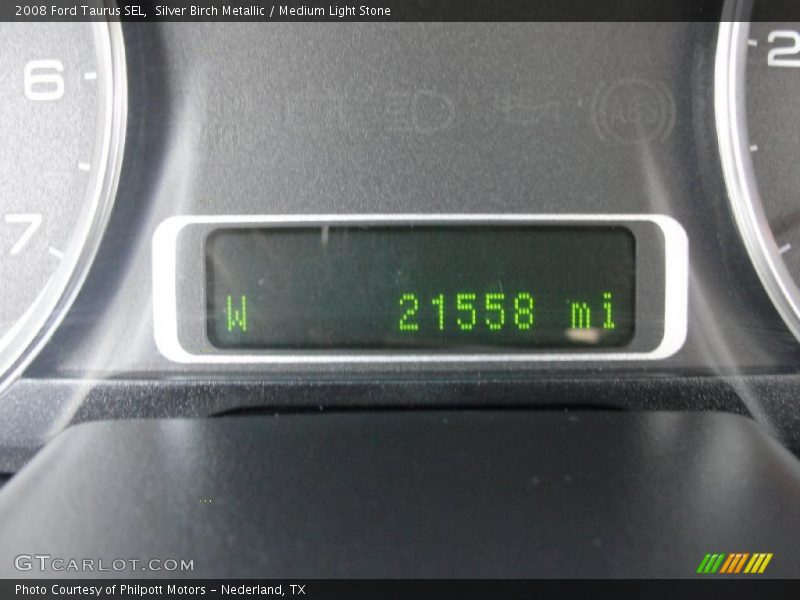 Silver Birch Metallic / Medium Light Stone 2008 Ford Taurus SEL