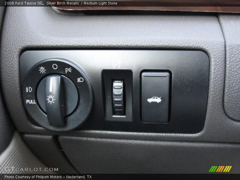 Silver Birch Metallic / Medium Light Stone 2008 Ford Taurus SEL