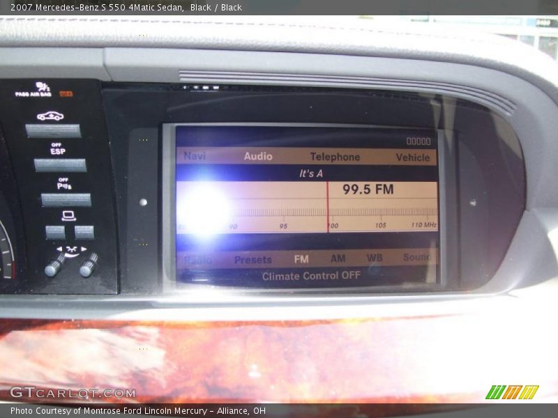Black / Black 2007 Mercedes-Benz S 550 4Matic Sedan