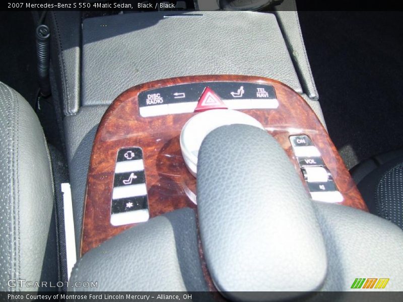 Black / Black 2007 Mercedes-Benz S 550 4Matic Sedan
