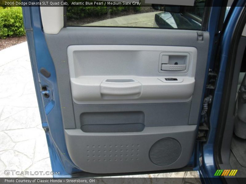 Atlantic Blue Pearl / Medium Slate Gray 2006 Dodge Dakota SLT Quad Cab