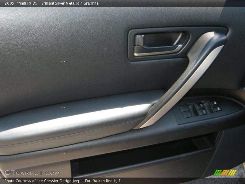 Brilliant Silver Metallic / Graphite 2005 Infiniti FX 35