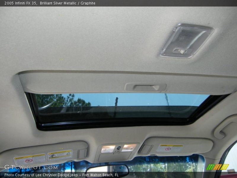 Brilliant Silver Metallic / Graphite 2005 Infiniti FX 35