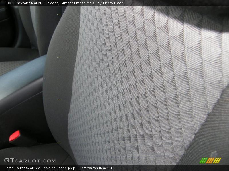 Amber Bronze Metallic / Ebony Black 2007 Chevrolet Malibu LT Sedan